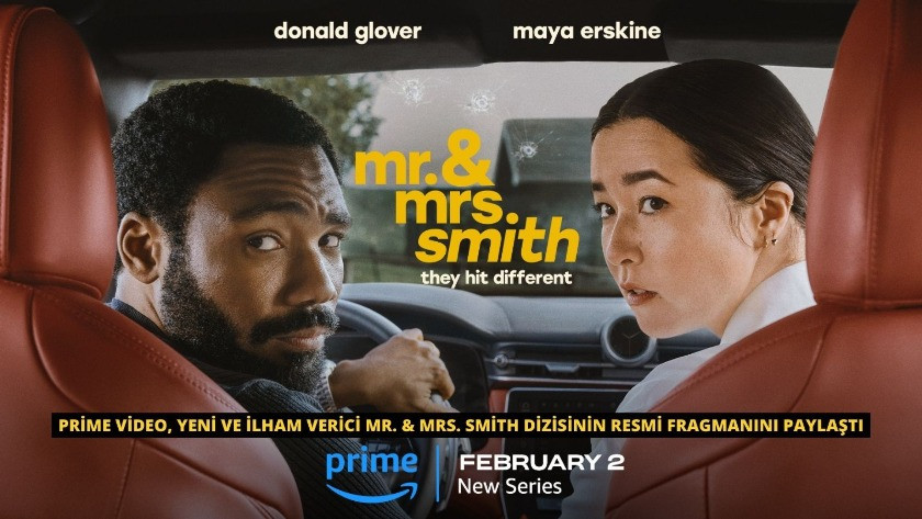 Prime Video, Mr. & Mrs. Smith Dizisinin Resmi Fragmanını Paylaştı