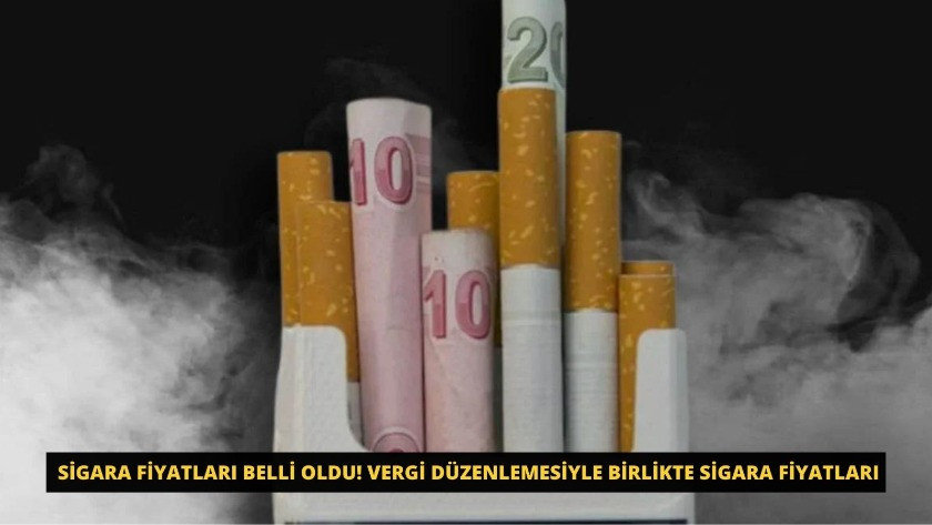 Vergi düzenlemesiyle birlikte sigara fiyatları belli oldu!