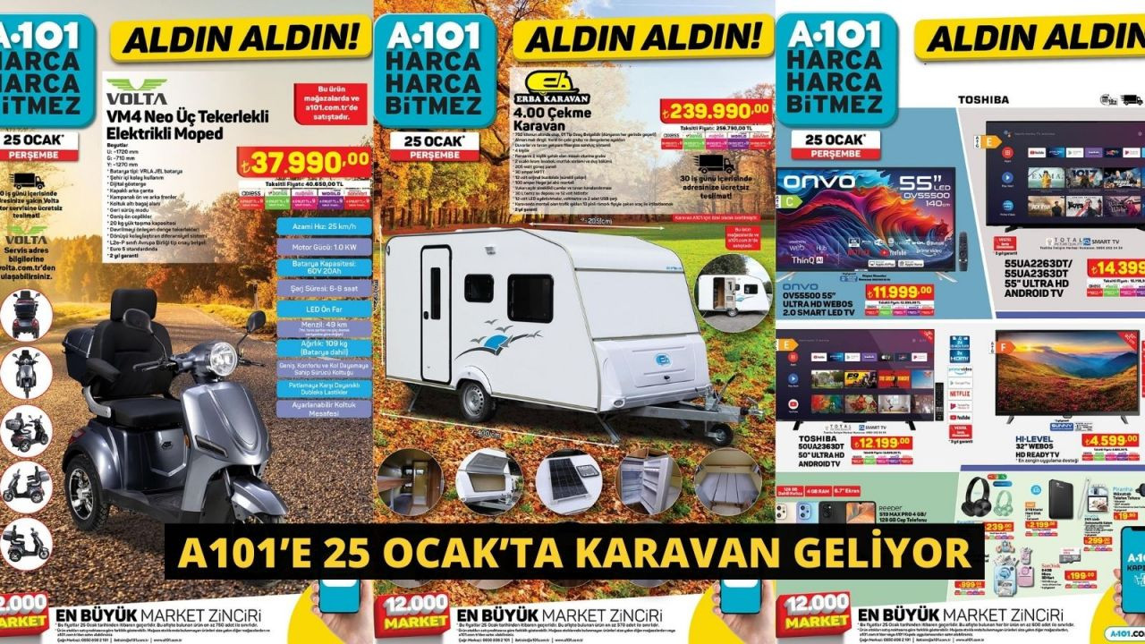 A101’e 25 Ocak’ta Karavan Geliyor - Sayfa 1