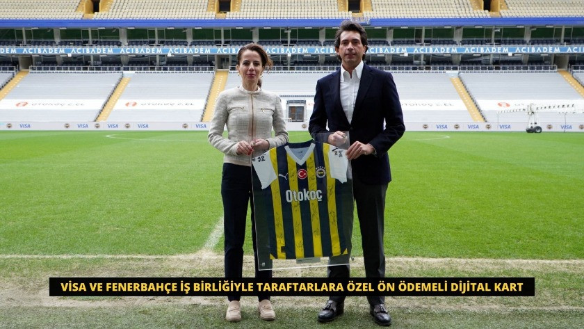 Visa ve Fenerbahçe iş birliğiyle taraftarlara özel dijital kart