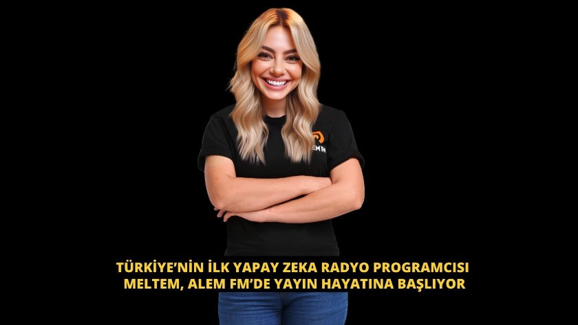 Türkiye’nin ilk yapay zeka radyo programcısı Meltem, Alem FM’de