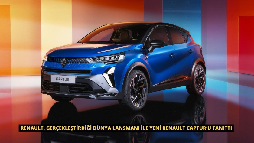 Yeni Renault Captur’un dünya lansmanı gerçekleştirildi
