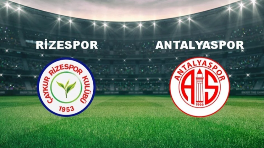 Ç.Rizespor - Antalyaspor Maçı hangi tarihte, saat kaçta oynanacak?