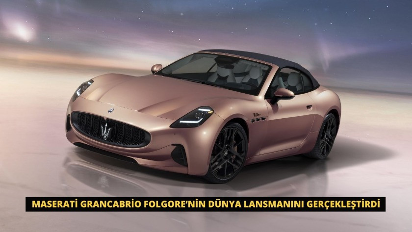 Maserati GranCabrio Folgore’nin Dünya lansmanını gerçekleştirdi