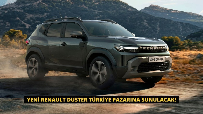 Yeni Renault Duster Türkiye pazarına sunulacak!