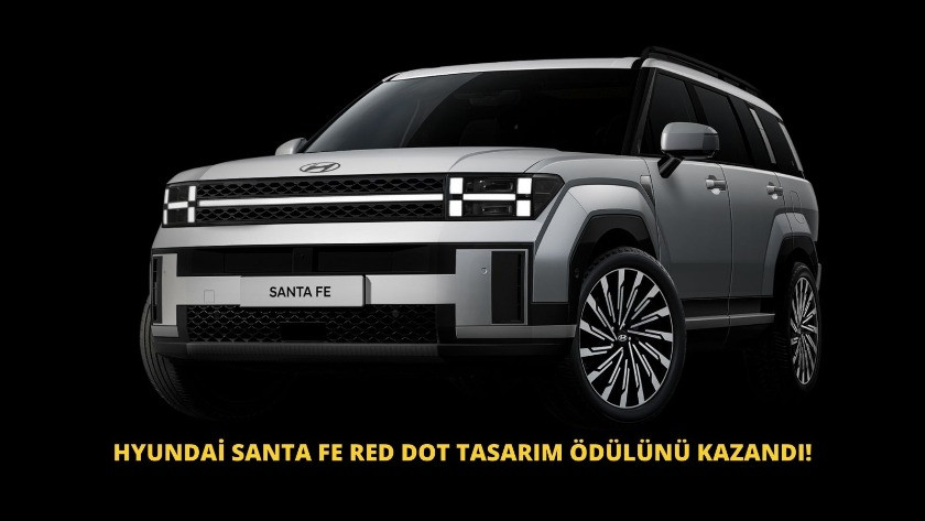 Hyundai SANTA FE Red Dot Tasarım Ödülünü Kazandı!