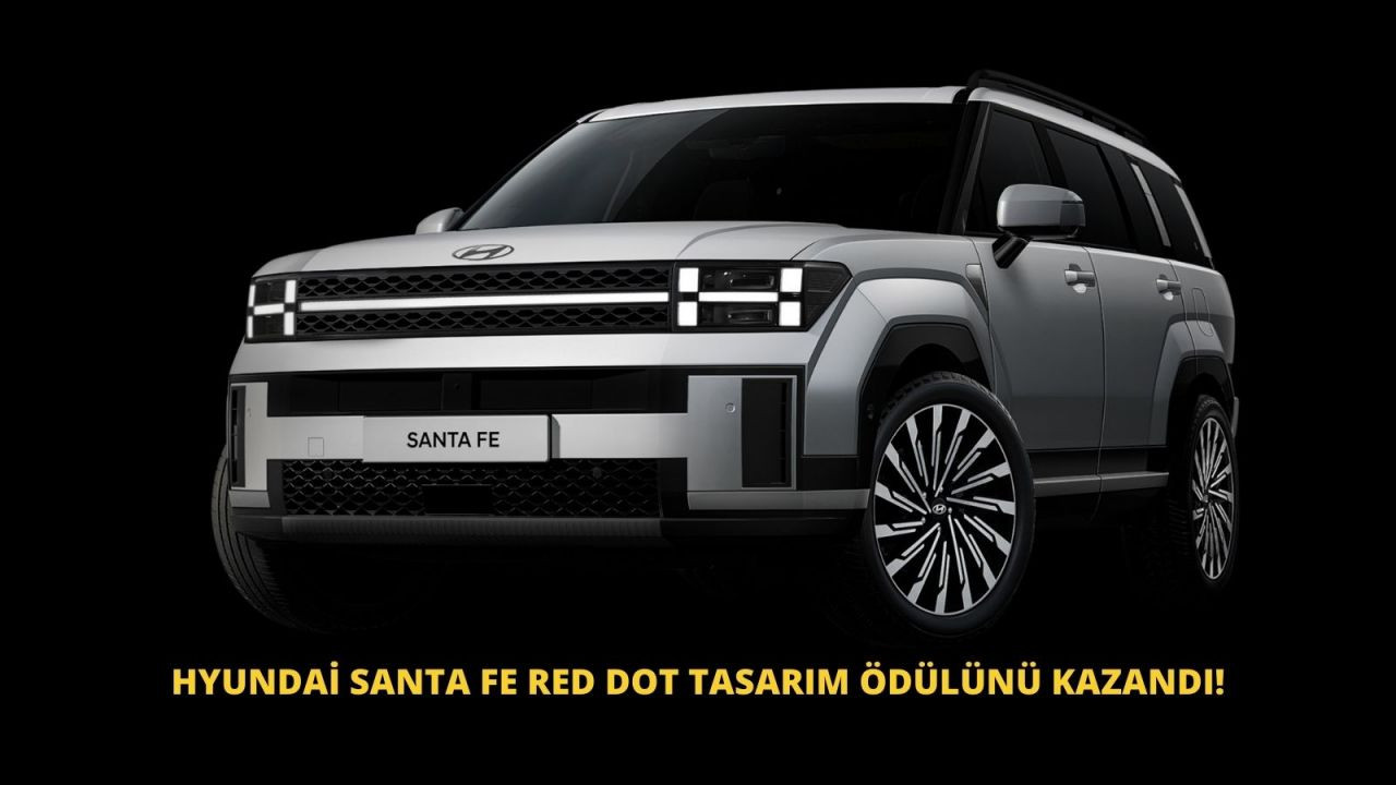 Hyundai SANTA FE Red Dot Tasarım Ödülünü Kazandı! - Sayfa 1