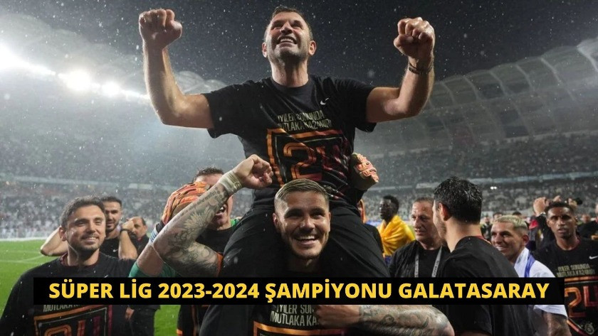 Süper Lig 2023-2024 Şampiyonu Galatasaray