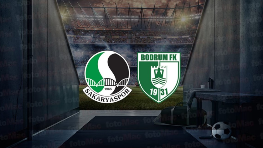 Sakaryaspor - Bodrum FK maçı hangi tarihte, saat kaçta oynanacak?