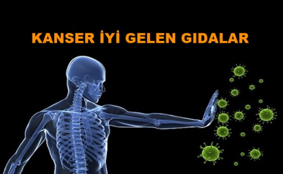 Kansere iyi gelen gıdalar!