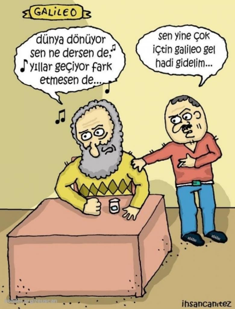 Bilim adamlarının ve filozofların güldüren karikatürleri - Sayfa 1