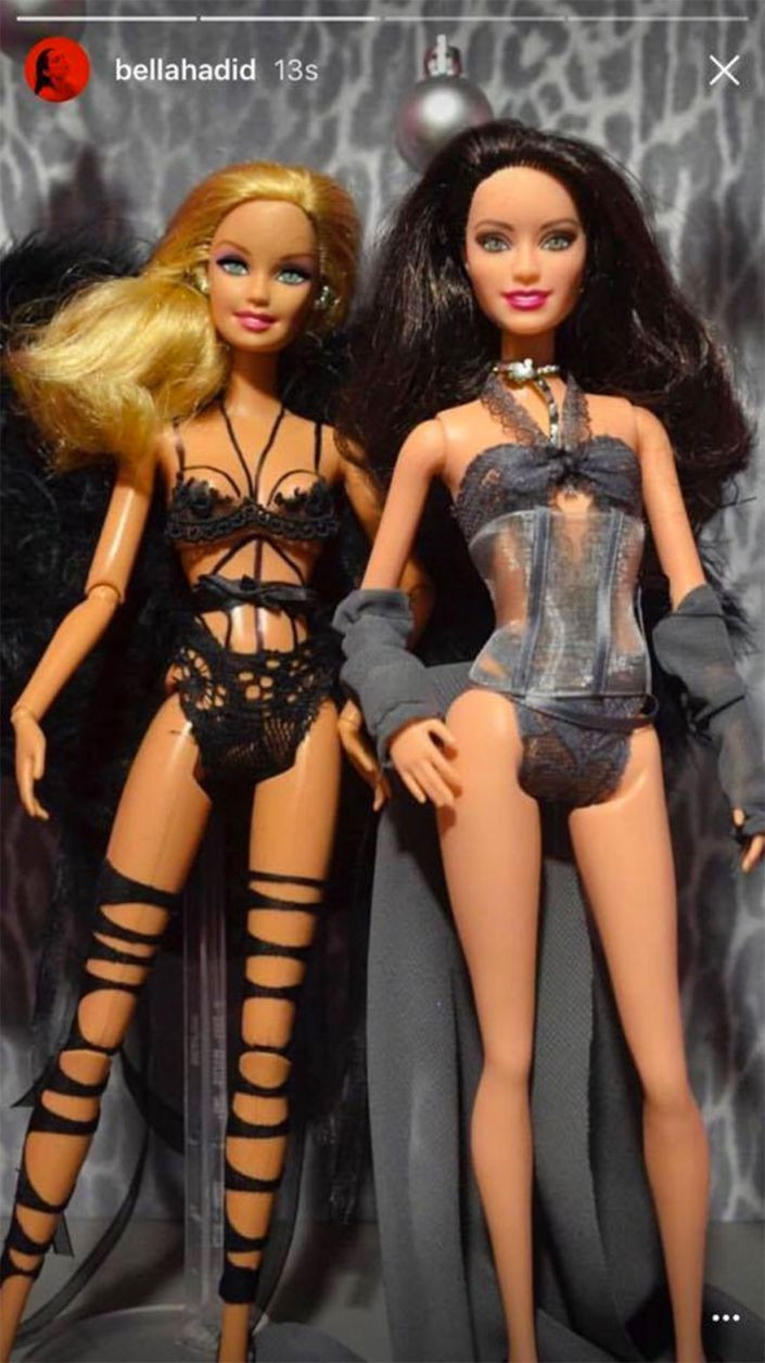 Victoria's Secret podyumunda yürüyen Hadid kardeşlerin Barbie bebeği yapıldı! - Sayfa 2