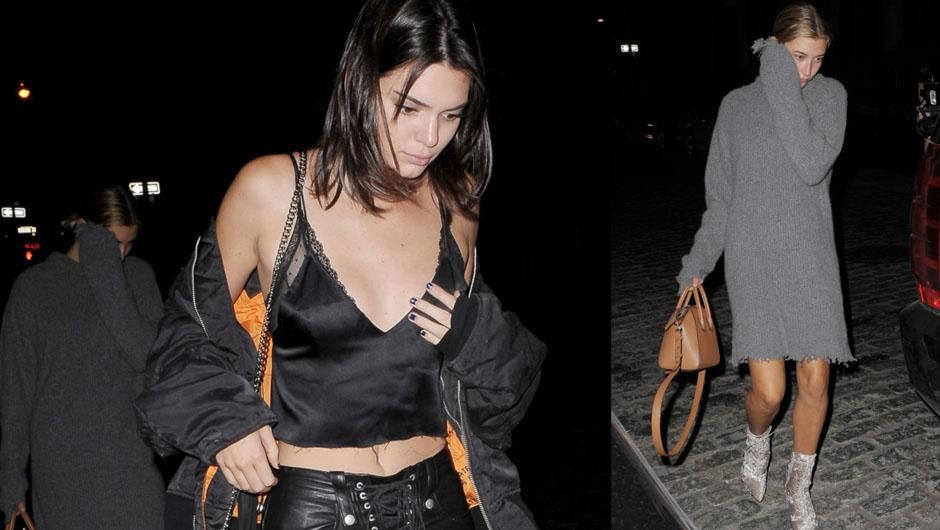 Kendall ve Hailey makyajsız yakalandı - Sayfa 1