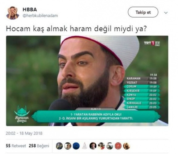 Ezber bozan imam Hafız Mustafa Özyılmaz! Kaşlarıyla ve dış görünüşüyle sosyal medyayı salladı - Sayfa 3