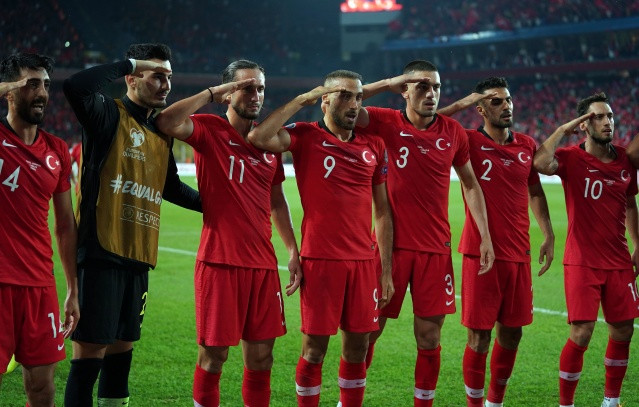 Türkiye - Arnavutluk maçından unutulmaz kareler