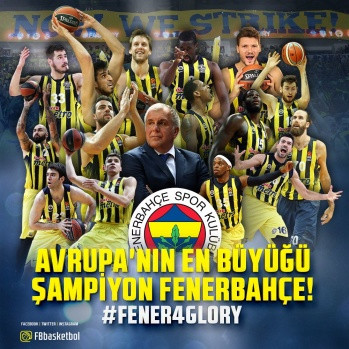 Fenerbahçe THY Avrupa Ligi'nin Şampiyonu! - Sayfa 1