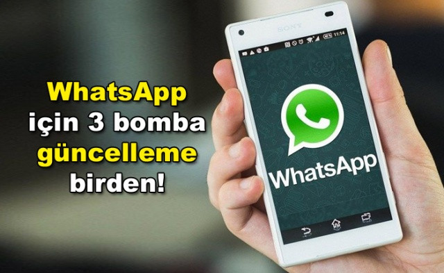 WhatsApp için 3 bomba güncelleme birden! İşte Sır gibi saklanana güncellemeler! - Sayfa 1