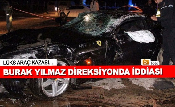 İstanbul'da kaza ! Burak Yılmaz mı kaza yaptı