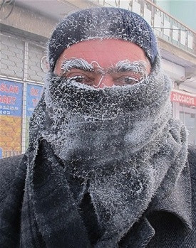 Doğu Anadolu'da dondurucu kış sürüyor - Sayfa 1