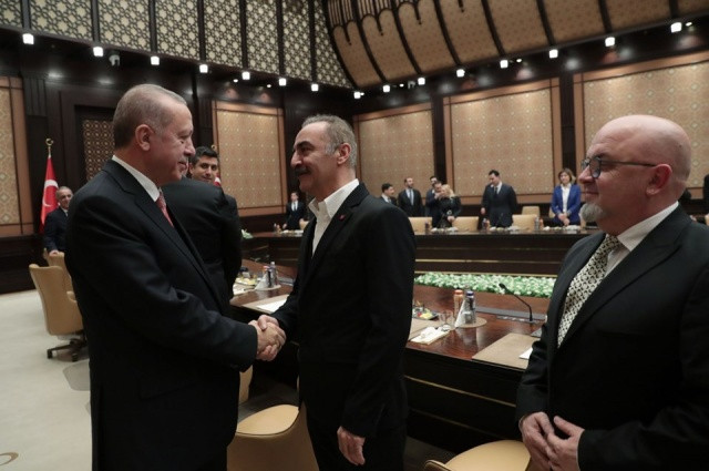 Cumhurbaşkanı Recep Tayyip Erdoğan ile sinema sektörü temsilcileri bir araya geldi - Sayfa 1