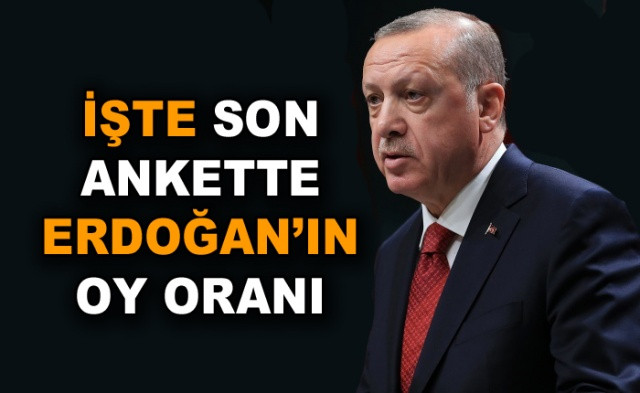 İşte son ankette Erdoğan'ın oy oranı! - Sayfa 1