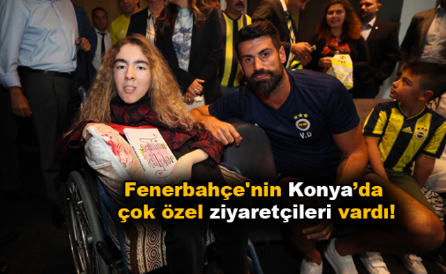 Fenerbahçe'nin Konya’da çok özel ziyaretçileri vardı! - Sayfa 1