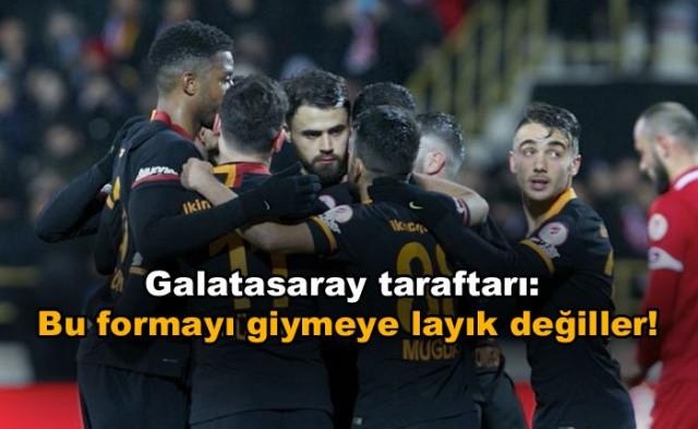 Galatasaray taraftarı: Bu formayı giymeye layık değiller! - Sayfa 1
