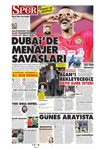 Günün spor manşetleri (24 Ocak 2019) - Sayfa 2