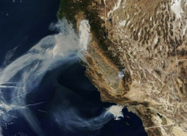 NASA ABD'deki yangınları uzaydan görüntüledi - Sayfa 2