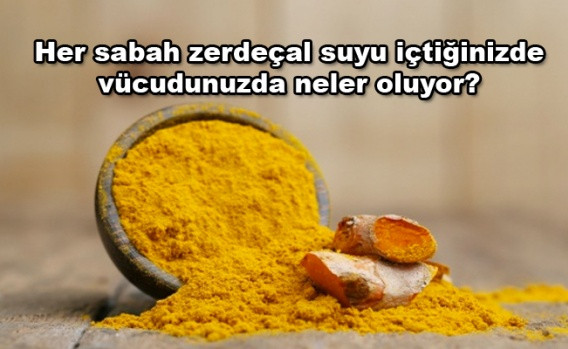 Her sabah zerdeçal suyu içtiğinizde vücudunuzda neler oluyor? - Sayfa 1