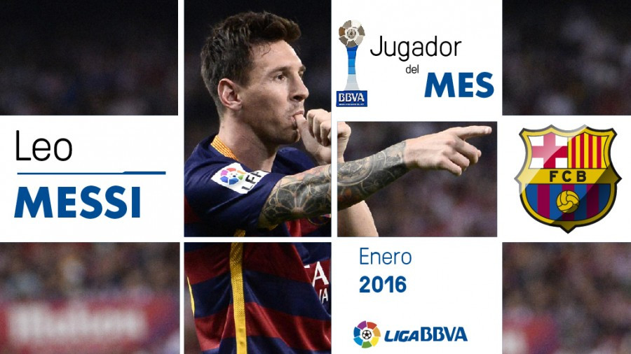 La Liga’da Messi ilk kez ayın oyuncusu seçildi