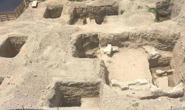 Tarsus'ta inşaat kazısında tarih yapılar ortaya çıktı