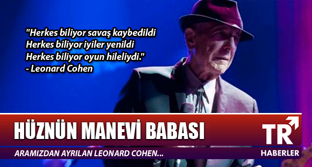 Aramızdan ayrılan 'Hüznün manevi babası' Leonard Cohen