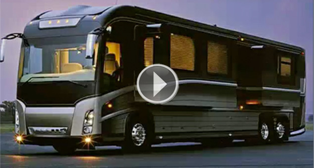 Yok böyle karavan! İki oda bir salon otobüsün harika iç dekorasyonu - video izle