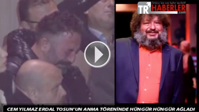 Cem Yılmaz Erdal Tosun'u uğurlama töreninde hüngür hüngür ağladı-video izle