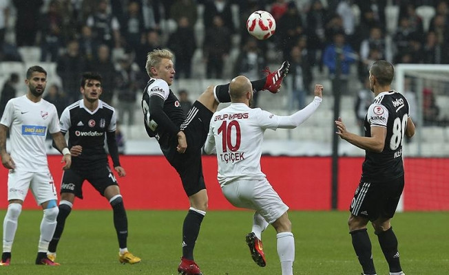 Beşiktaş Ziraat Türkiye Kupası'nda bir üst tura yükseldi