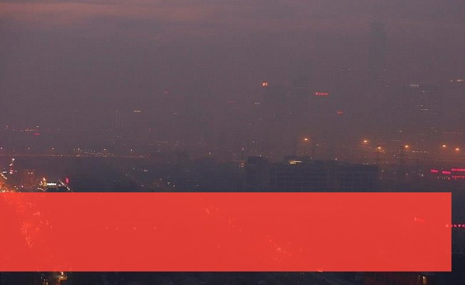 Çin'de hava kirliliği nedeniyle kırmızı alarma geçildi