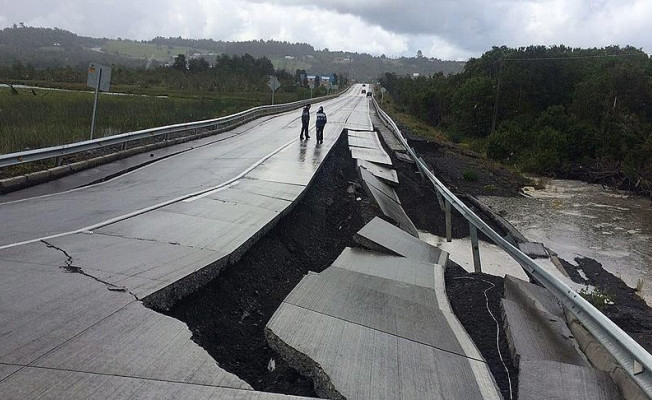 Şili'de 7,7 büyüklüğünde deprem