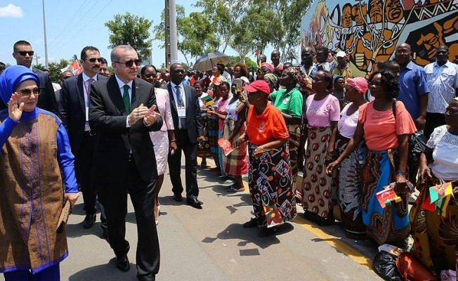 Afrika'da 23 ülkeyi ziyaret eden ilk lider Cumhurbaşkanı Recep Tayyip Erdoğan