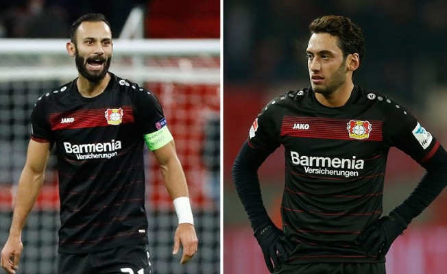 Bayer Leverkusen, Ömer ve Hakan'ın golleriyle kazandı