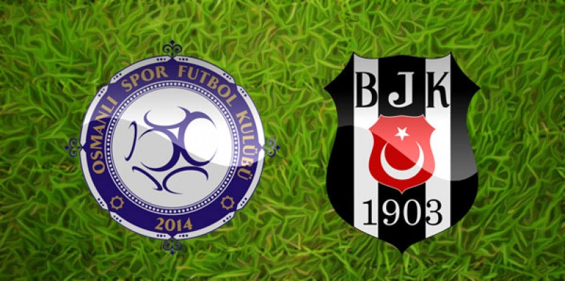 Beşiktaş Osmanlıspor 15. kez sahalarda