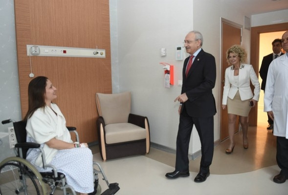 Kılıçdaroğlu'ndan Pavey'e hastane ziyareti!