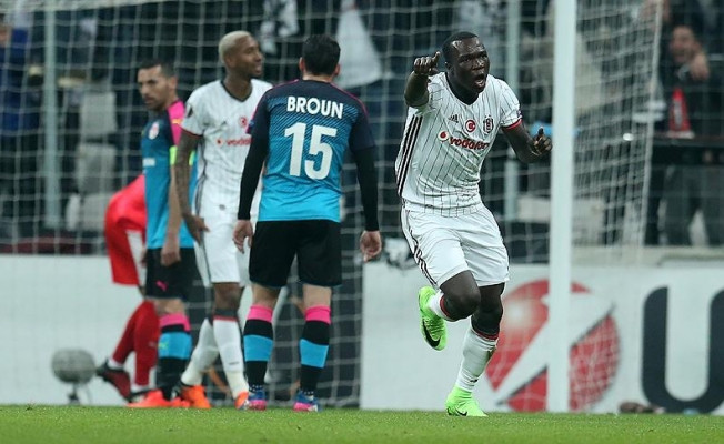 Beşiktaş UEFA Avrupa Ligi'nde yoluna devam ediyor