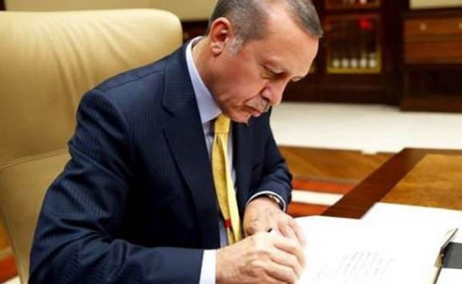 Cumhurbaşkanı Erdoğan'dan referandum onayı