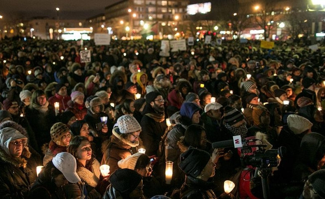 Kanada’da binlerce kişi 'İslamofobi'yi protesto etti