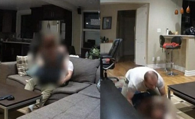 Türk asıllı bakıcı, evde seks yaparken görüntülendi