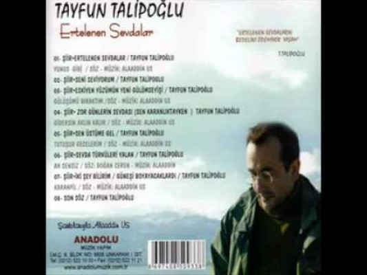 Tayfun Talipoğlu şiirleri (Tayfun Talipoğlu kimdir?) - İZLE