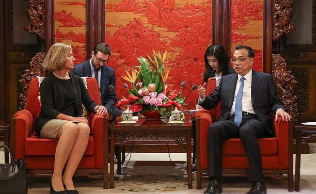 AB Yüksek Temsilcisi Mogherini: AB, Çin ile farklılıklarını yapıcı iş birliğiyle ele almak istiyor
