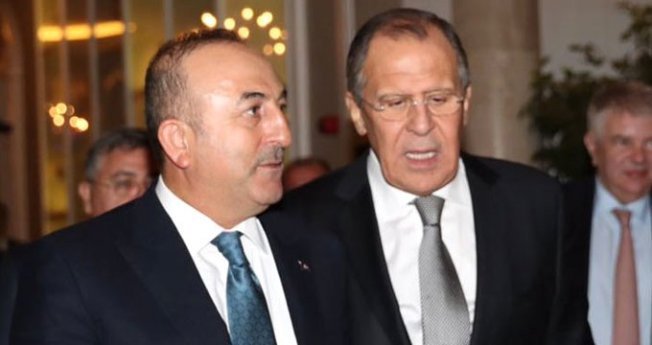Çavuşoğlu, Lavrov İle Suriye'yi görüştü
