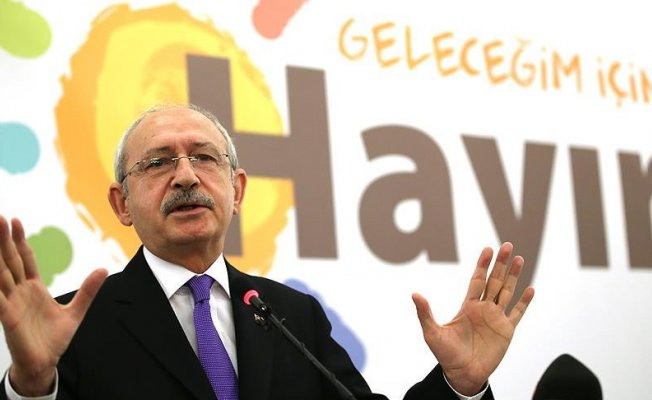 CHP Genel Başkanı  Kemal Kılıçdaroğlu 40'tan fazla ile gitti
